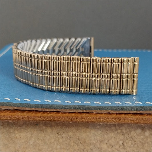 1940s Vintage 10k Gold Filled Stonewall Classic Stretch nos Unused Watch Band