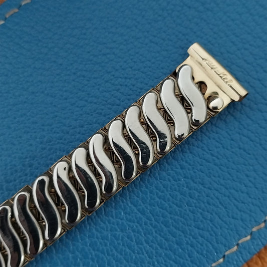 5/8" 1940s 10k Yellow Gold Filled Jaekel USA Unused nos Vintage Watch Band