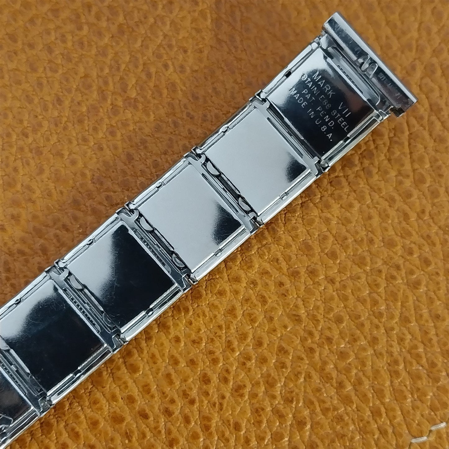 Mark VII Vintage MCM 1950s 19mm 18mm 17mm Expansion Unused Classic Watch Band