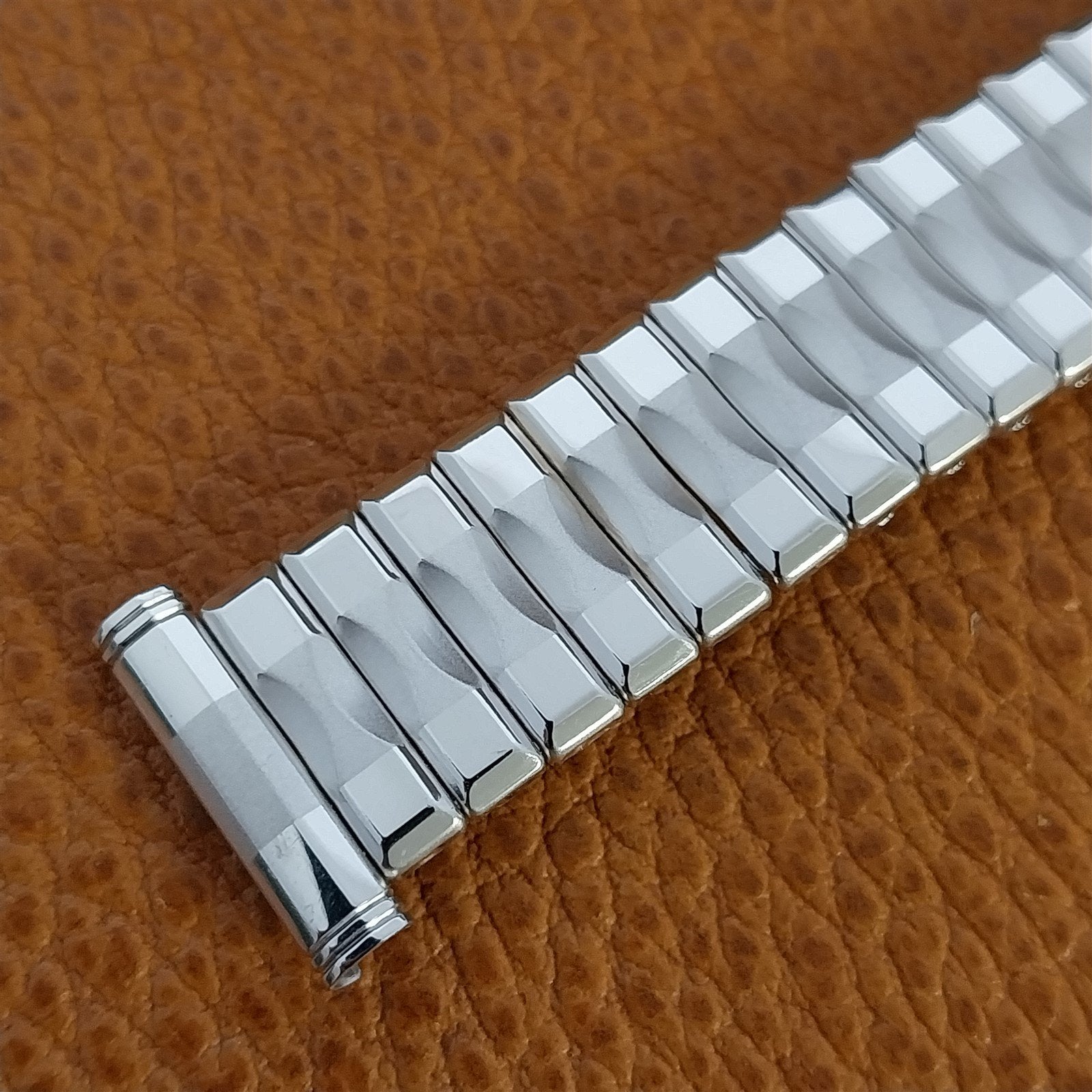 19mm 18mm 16mm 10K White Gold-Filled Kreisler Unused 1950s Watch Band