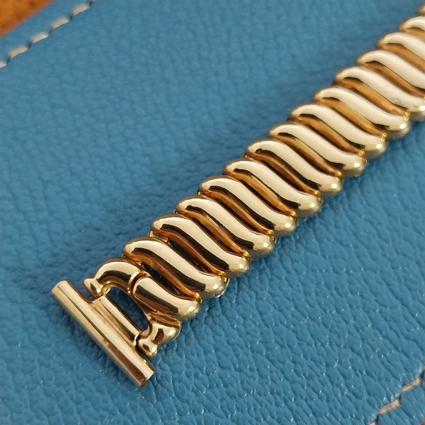 1940s Vintage Rose Gold Filled Kreisler Overhand 5/8" Unused Classic Watch Band