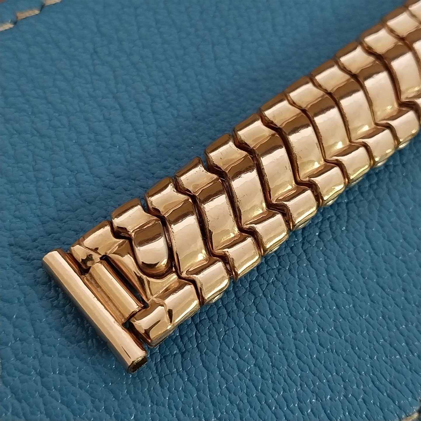 1940s Vintage Rose Gold Fill Stanco Skipper 16mm 15mm Unused Vintage Watch Band