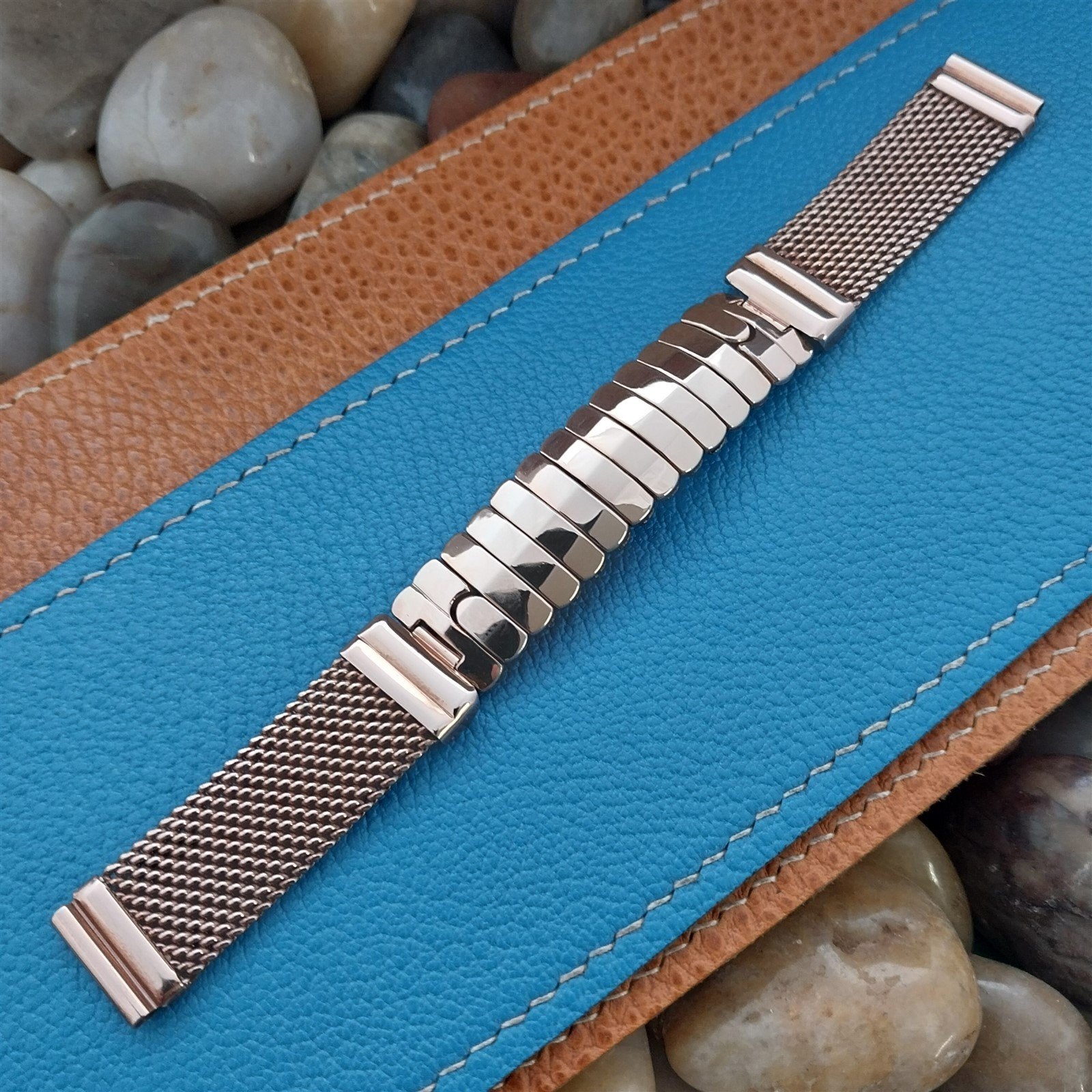 1940s Rose Gold-Filled Kestenmade Cosmopolitan 14mm Unused Classic Watch Band