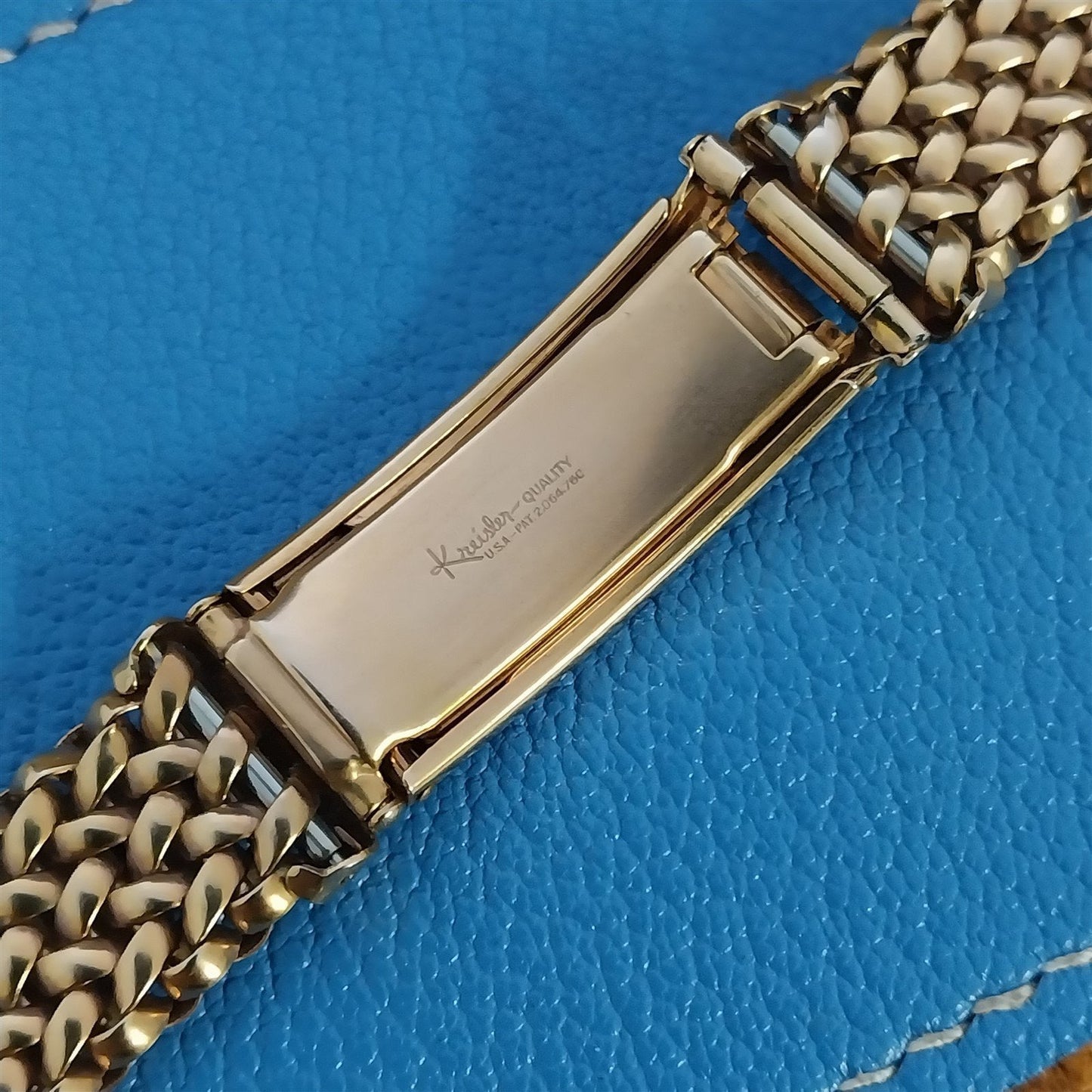 1940s Vintage 19mm 18mm Rose Gold-Filled Kreisler Mesh Unused Classic Watch Band