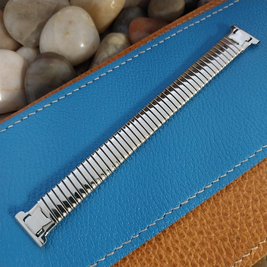 5/8" 15mm Bliss Antique White Gold-Filled Wire Lug Unused Classic Watch Band