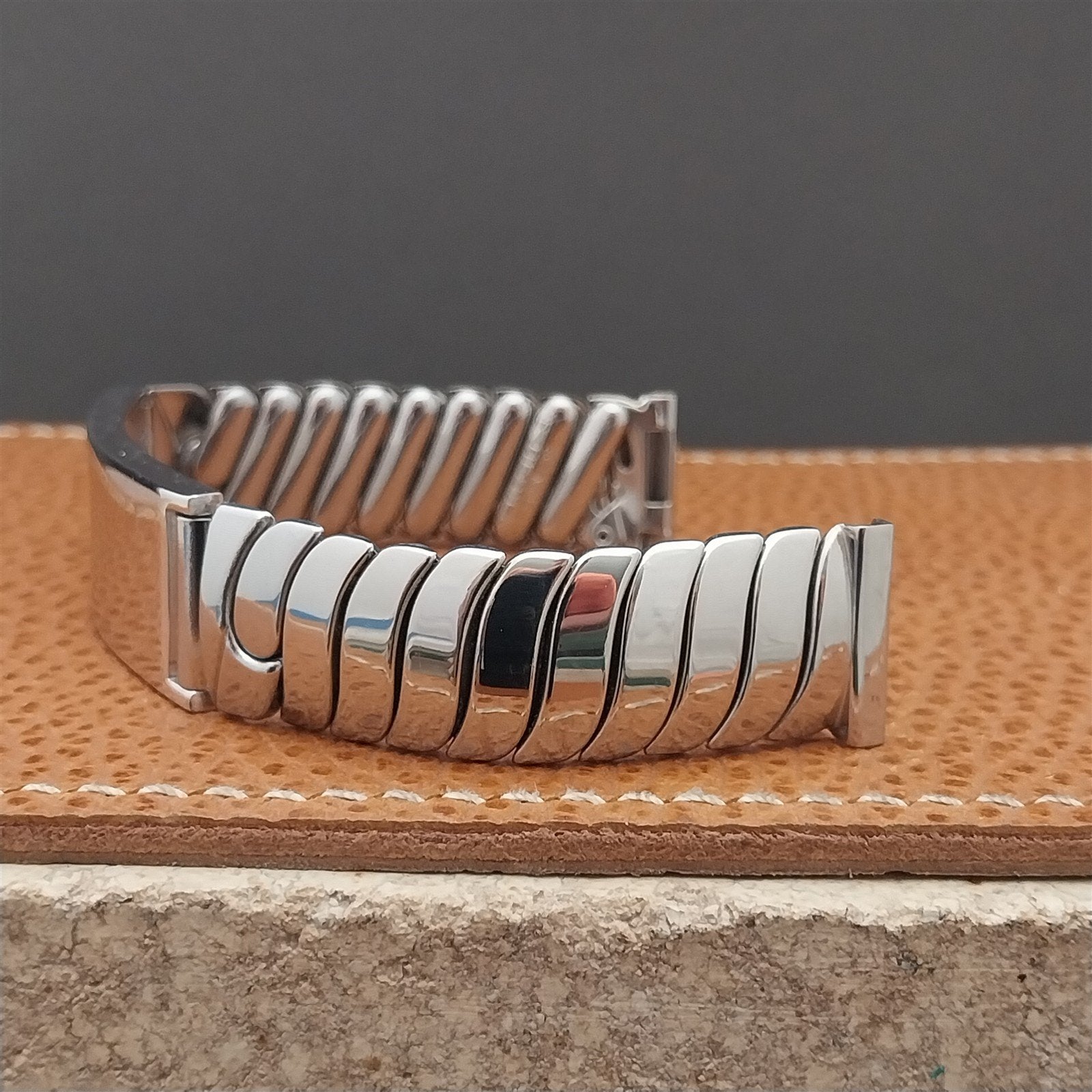 Vintage Sterling Silver ID & Stainless Steel 1951 Expansion Unused Watch Band