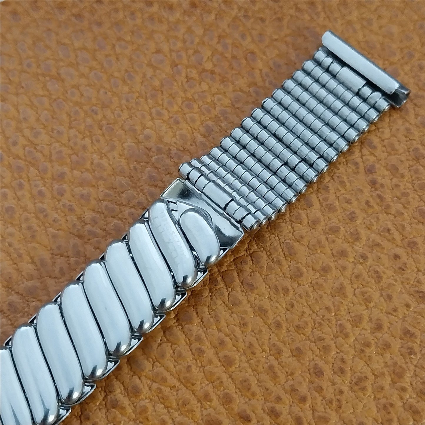 1951 Vintage 5/8" Flex-Let Stainless Steel Flex-Weave Unused Classic Watch Band