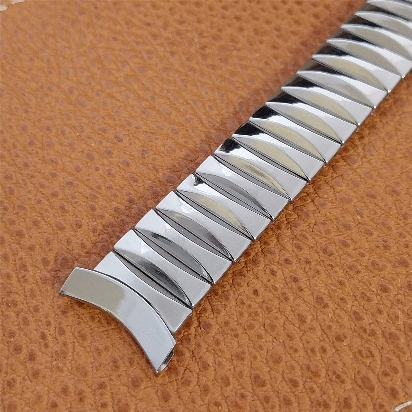 1955 Flex-Let Rex Stainless Steel Short Expansion Unused nos Vintage Watch Band