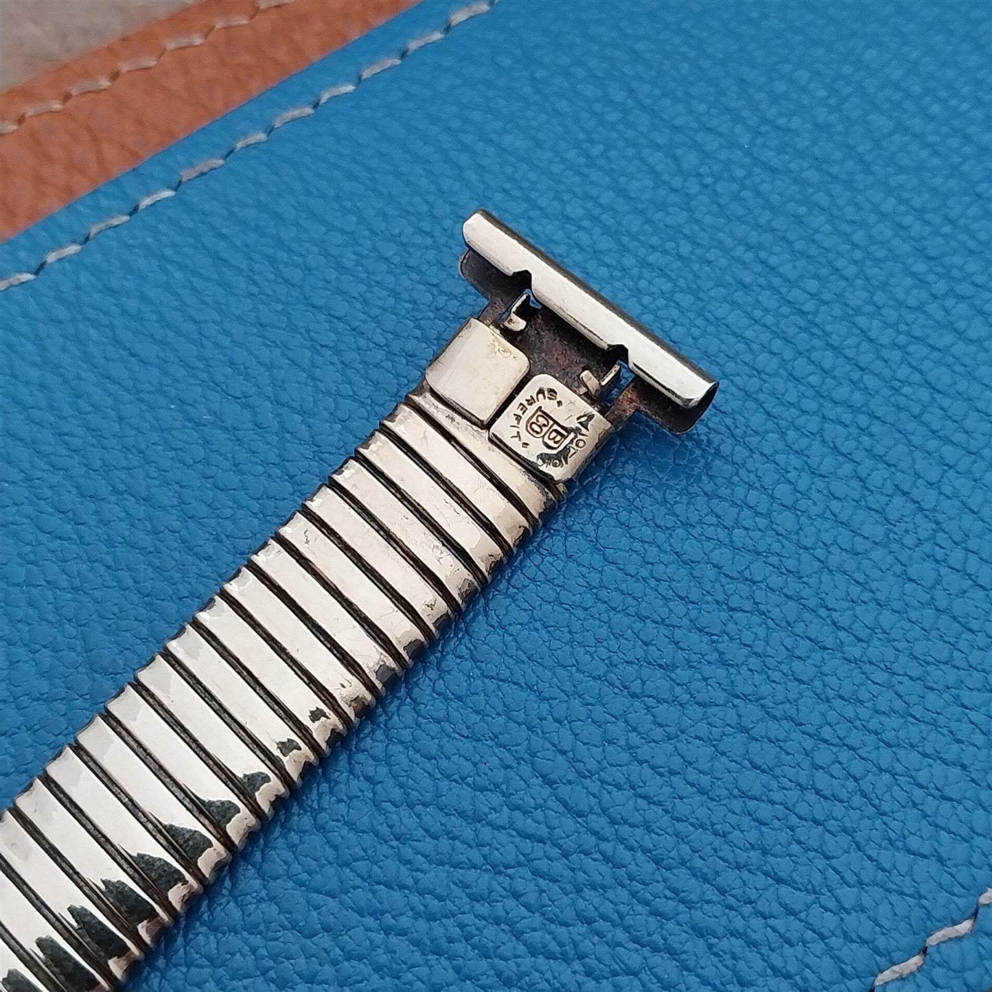 1930s Bliss SureFit 10k Yellow Gold-Filled Wire Lug Unused Vintage Watch Band