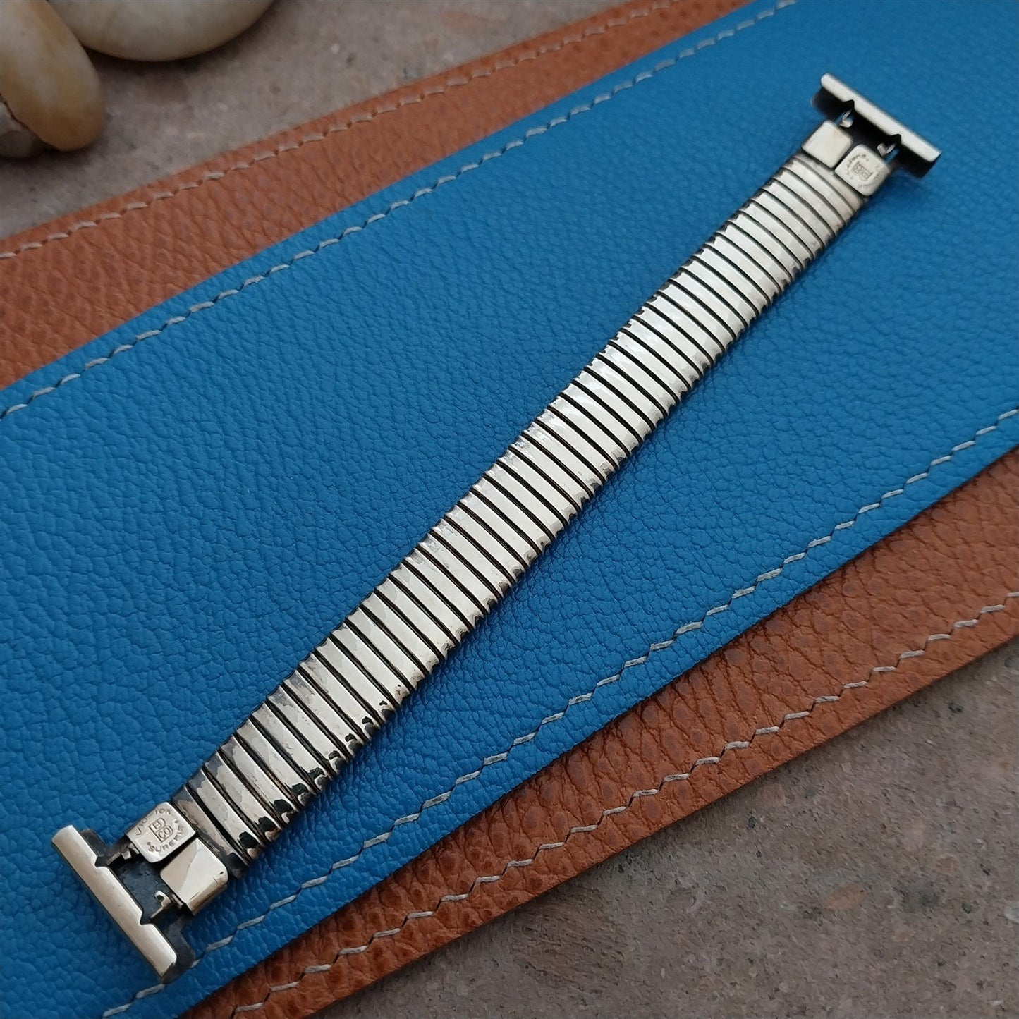 1930s Bliss SureFit 10k Yellow Gold-Filled Wire Lug Unused Vintage Watch Band