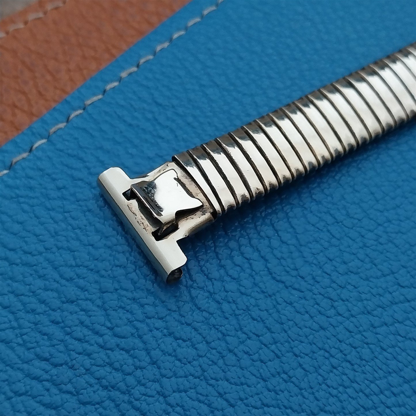 1930s Bliss SureFit 10k Yellow Gold-Filled Wire Lug Unused Vintage Watch Band