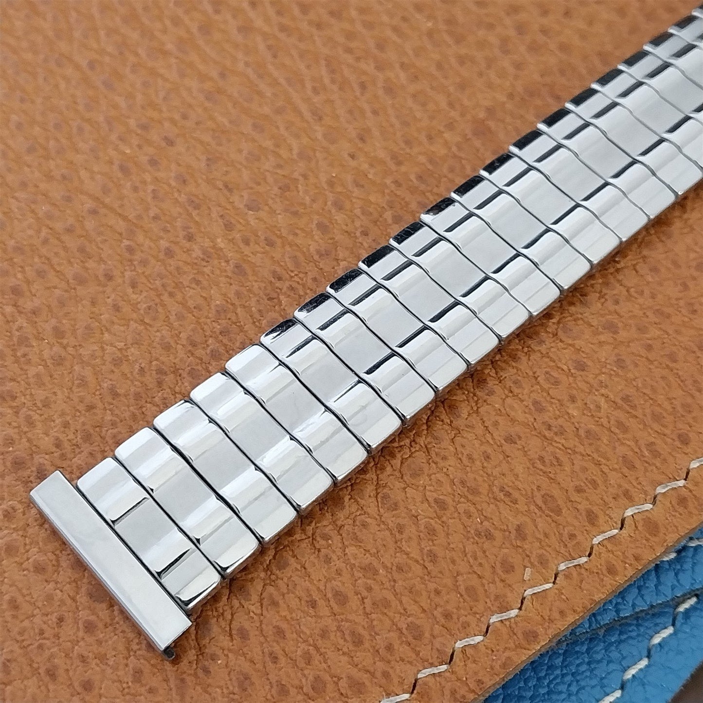 1960s Baldwin Stainless Steel Expansion nos Vintage Watch Band