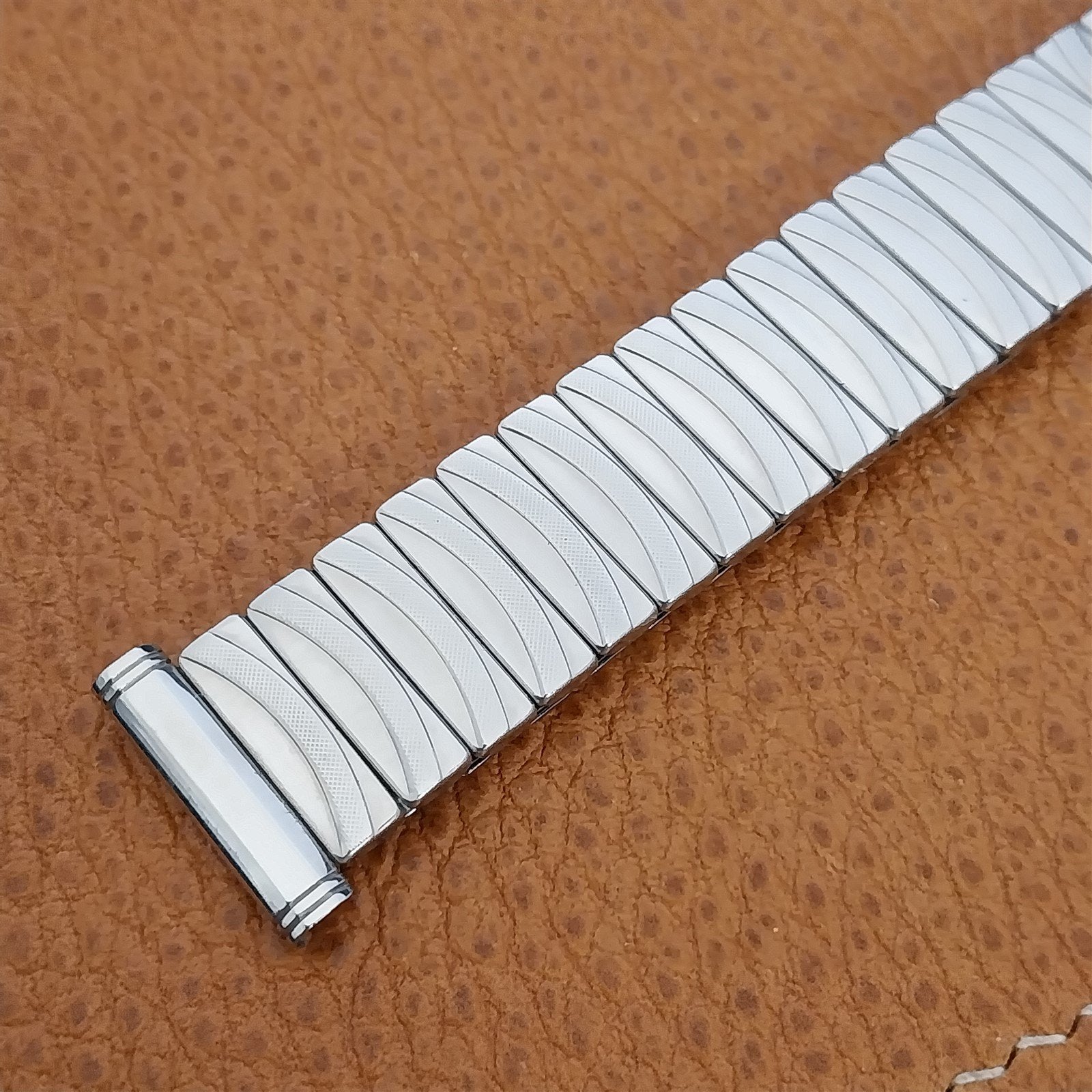 1950s Vintage Watch Band Stainless Steel Scissor Expansion Duchess USA Unused