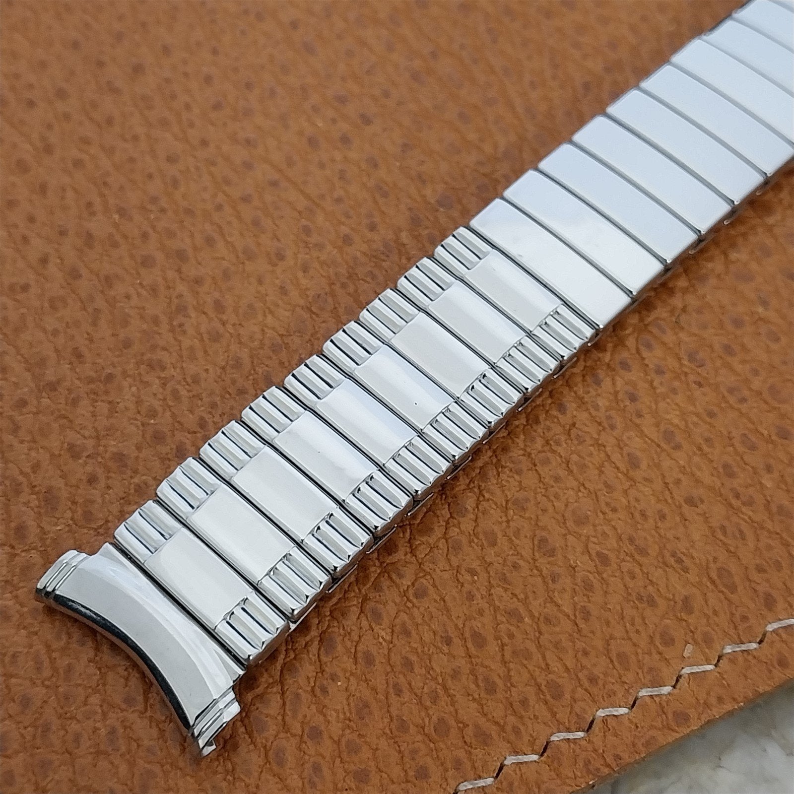 19mm 18mm Stainless Steel Expansion Duchess nos Unused 1950s Vintage Watch Band