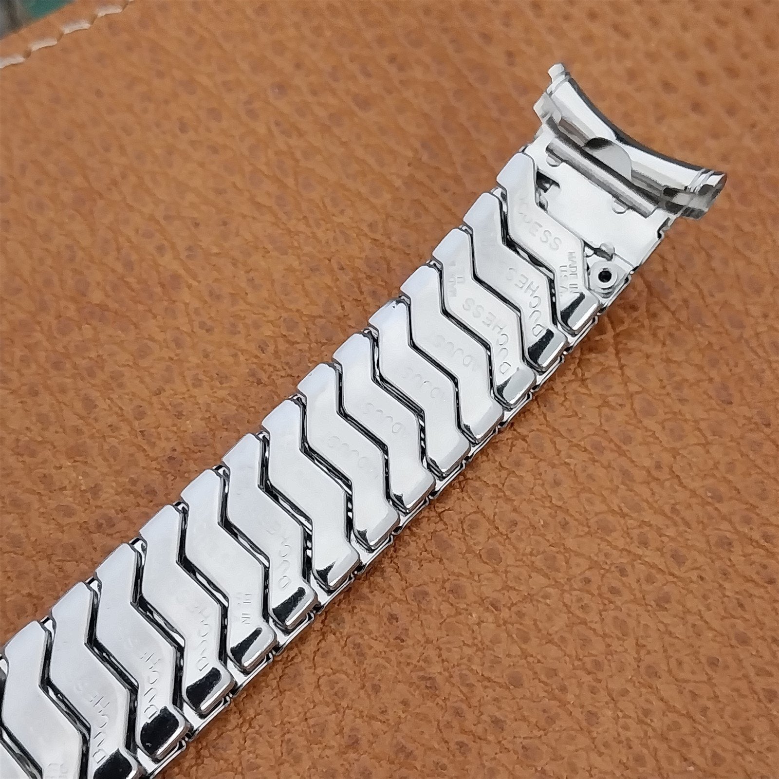 19mm 18mm Stainless Steel Expansion Duchess nos Unused 1950s Vintage Watch Band