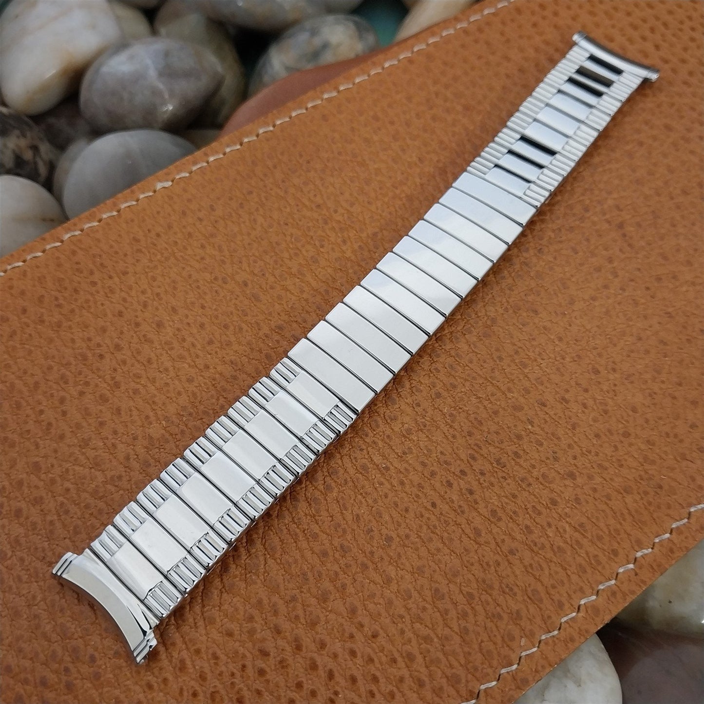19mm 18mm Stainless Steel Expansion Duchess nos Unused 1950s Vintage Watch Band