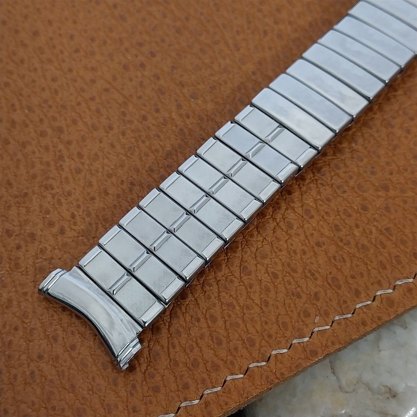 19mm 18mm 16mm Stainless Steel Expansion Duchess Unused 1950s Vintage Watch Band