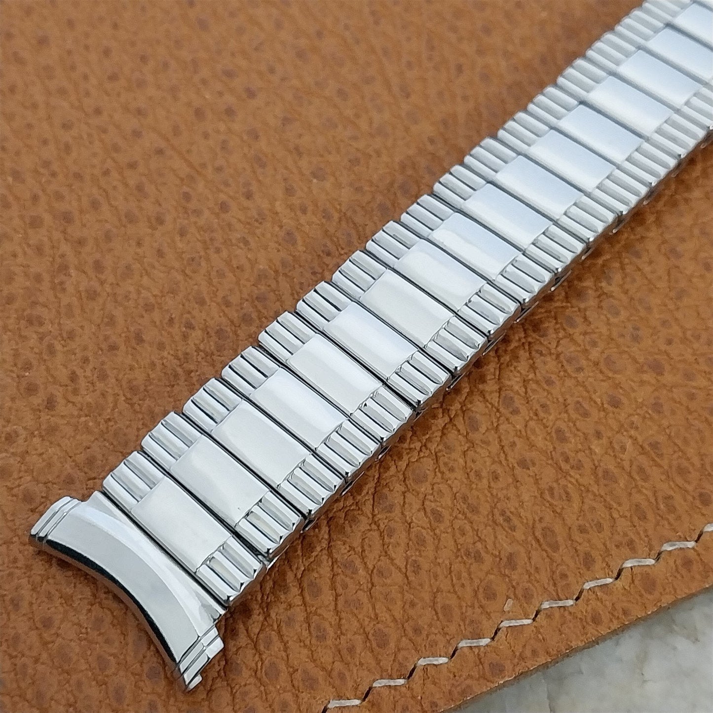 19mm 18mm 16mm Stainless Steel Duchess Expansion Unused 1950s Vintage Watch Band