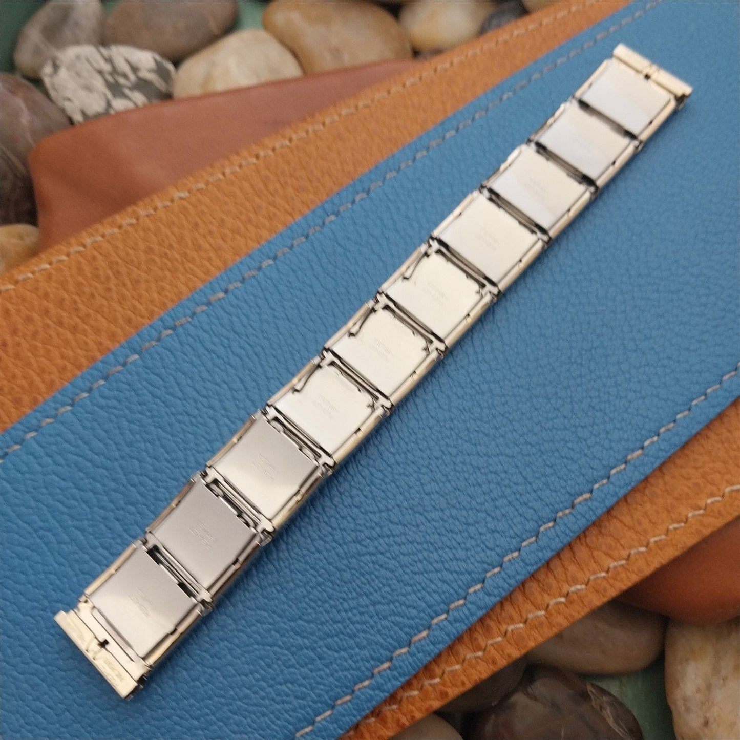 1959 10k Gold-Filled Flex-Let Florentine Classic nos Vintage Watch Band