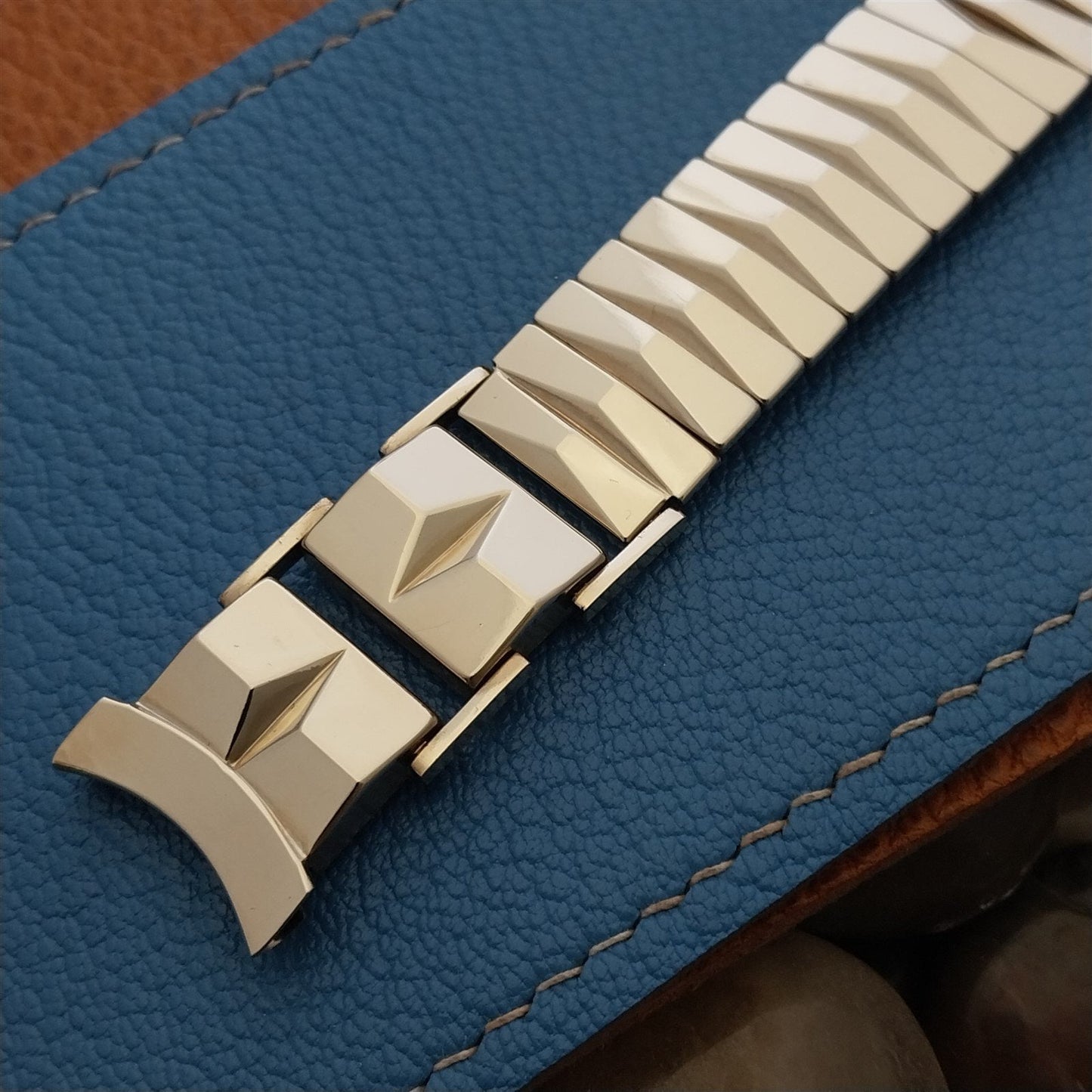 1955 Flex-Let Director 10k Yellow Gold-Filled Expansion Vintage Watch Band