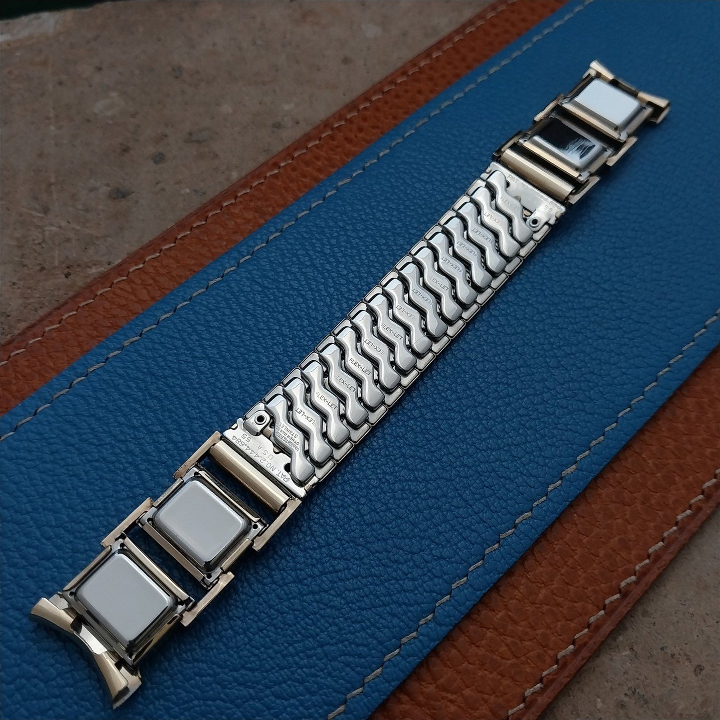 1955 Flex-Let Director 19mm 18mm 16mm Gold-Filled Expansion Vintage Watch Band