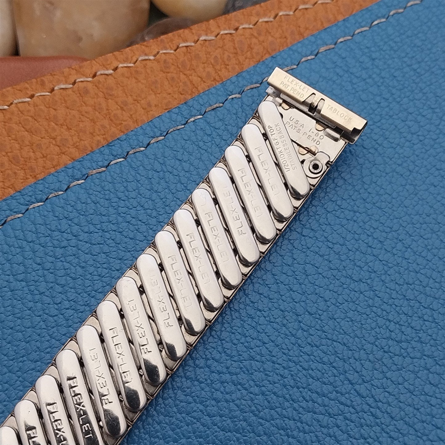 Vintage 17.2mm 10k Gold-Filled Expansion Flex-Let Classic Unused 1960 Watch Band