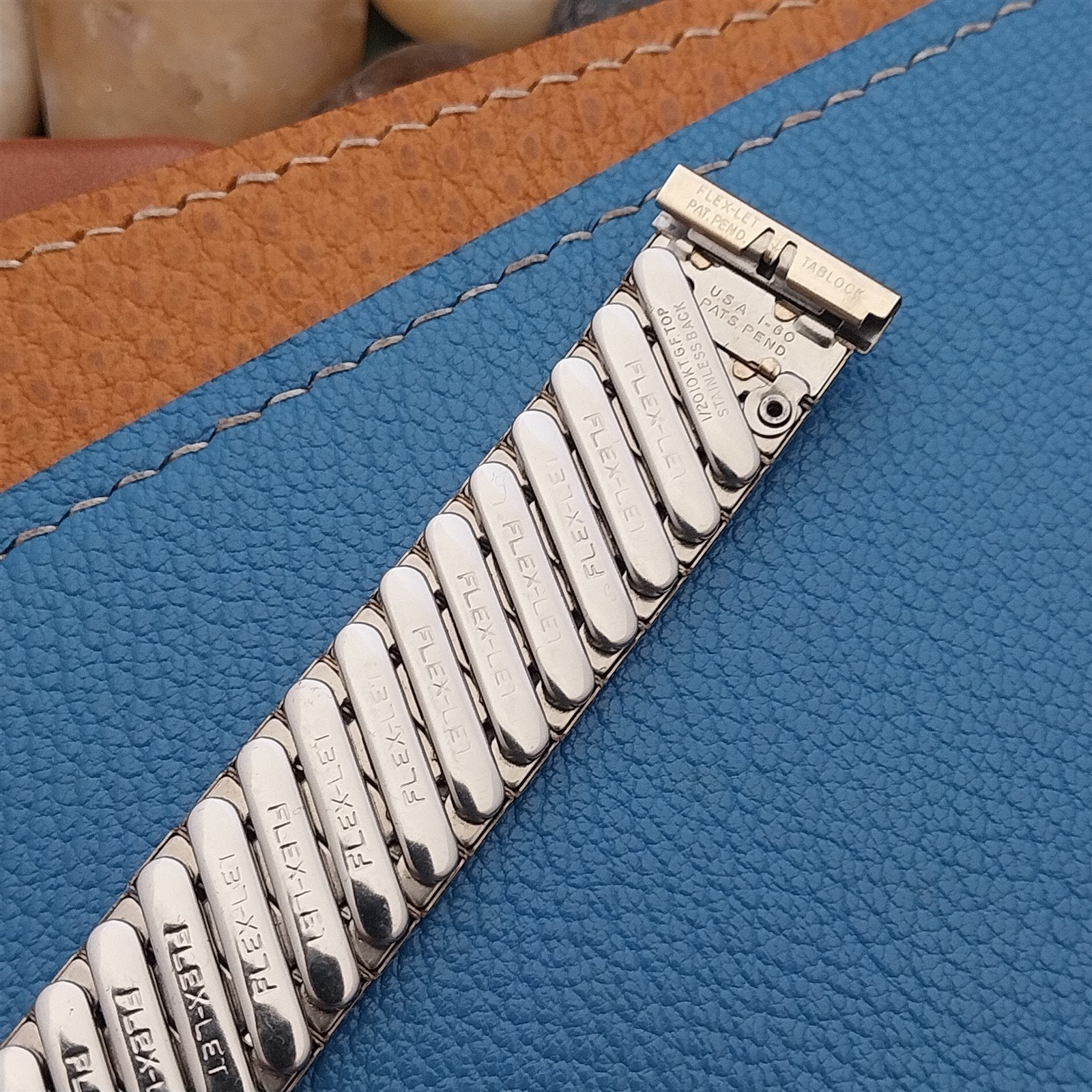 Vintage 17.2mm 10k Gold-Filled Expansion Flex-Let Classic Unused 1960 Watch Band