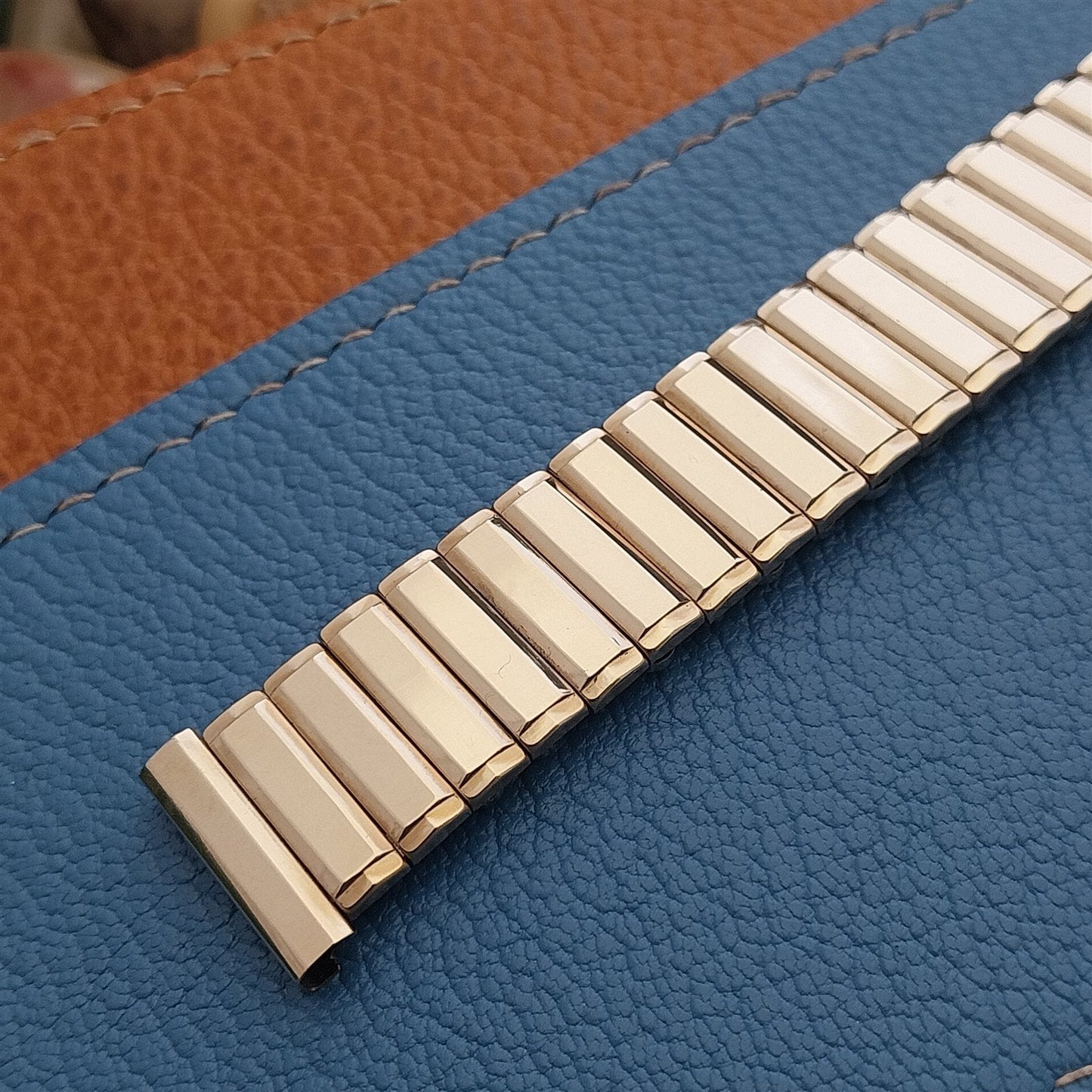 Vintage 17.2mm 10k Gold-Filled Expansion Flex-Let Classic Unused 1960 Watch Band