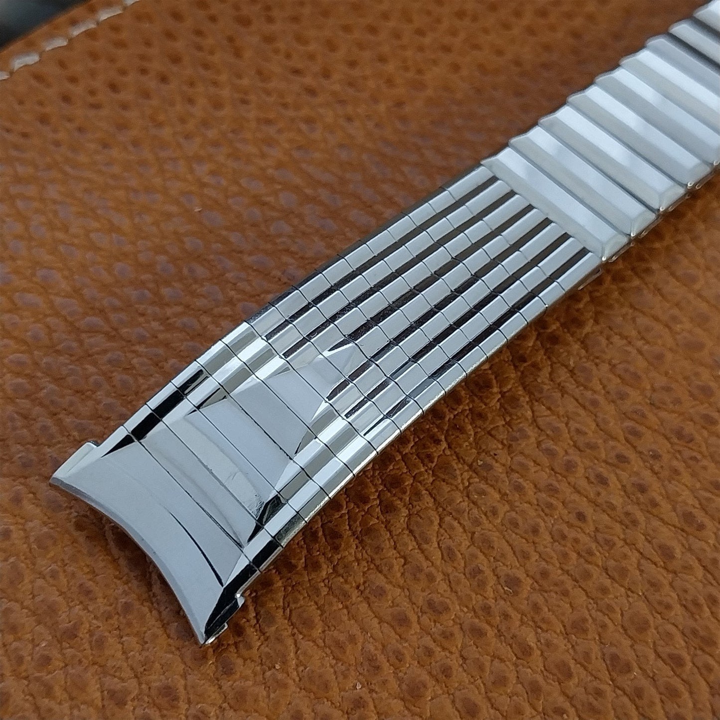 19mm 18mm 17mm Admiral Stainless Steel 1960s Vintage Unused Classic Watch Band