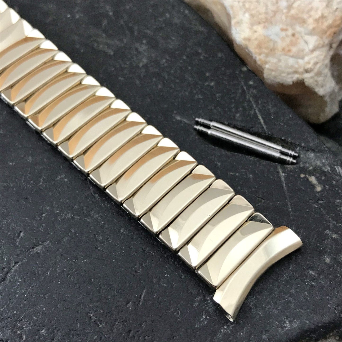 19mm 18mm 16mm Admiral 10k Gold-Filled Expansion Unused 50s Vintage Watch Band