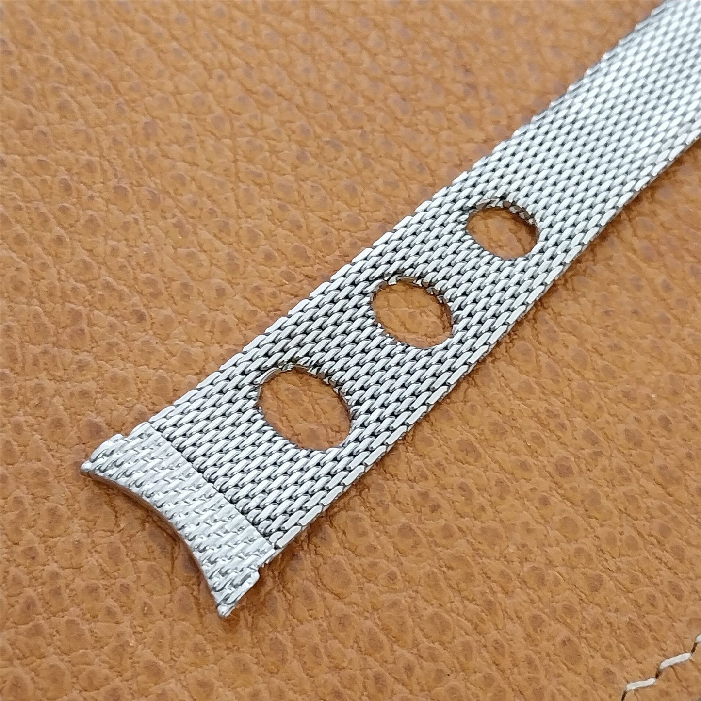 Duchess Stainless Steel Rally Mesh nos 19mm Vintage Watch Band