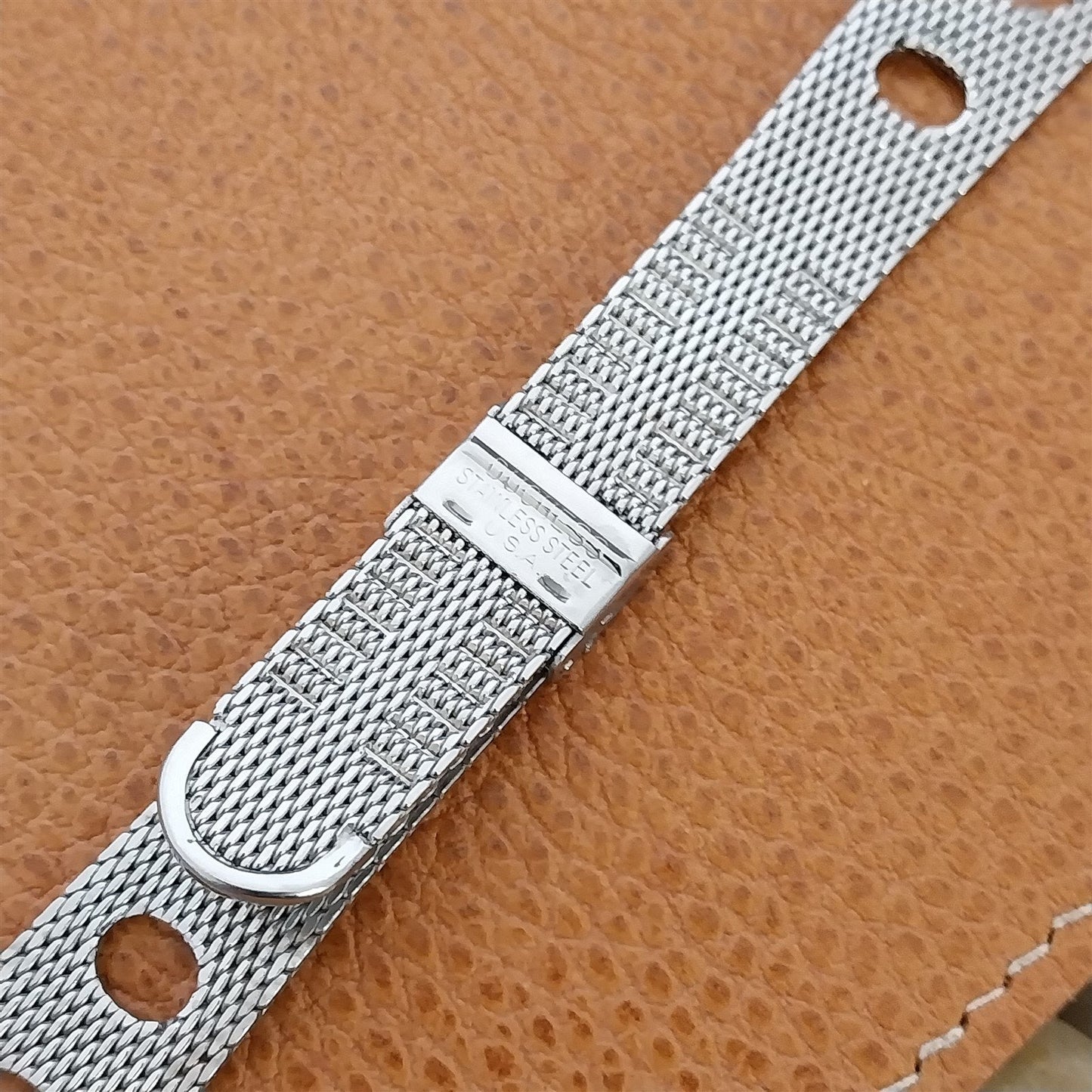 Duchess Stainless Steel Rally Mesh nos 19mm Vintage Watch Band