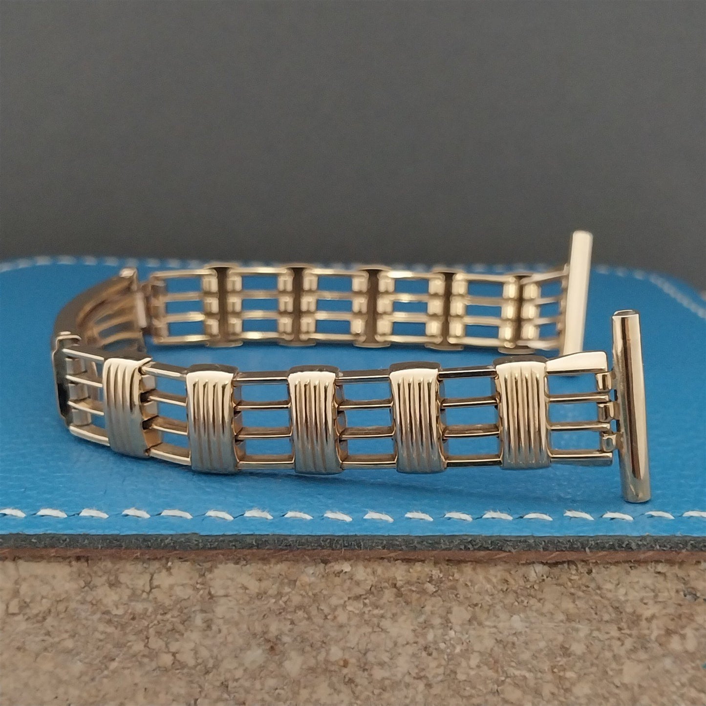1940s Art Deco Kreisler Gold Filled 19mm 18mm 17mm Vintage Watch Band