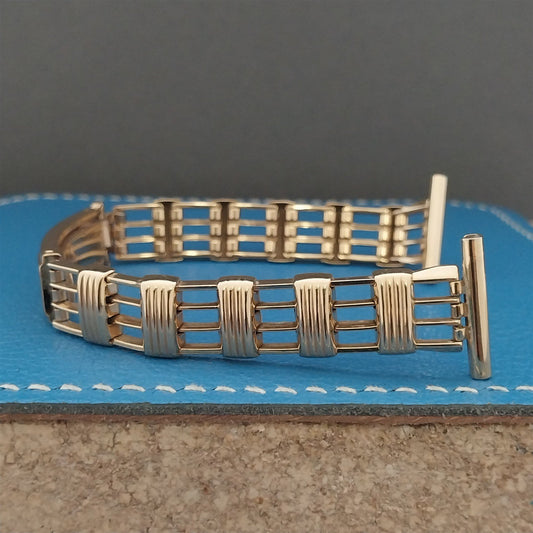 1940s Art Deco Kreisler Gold Filled 19mm 18mm 17mm Vintage Watch Band