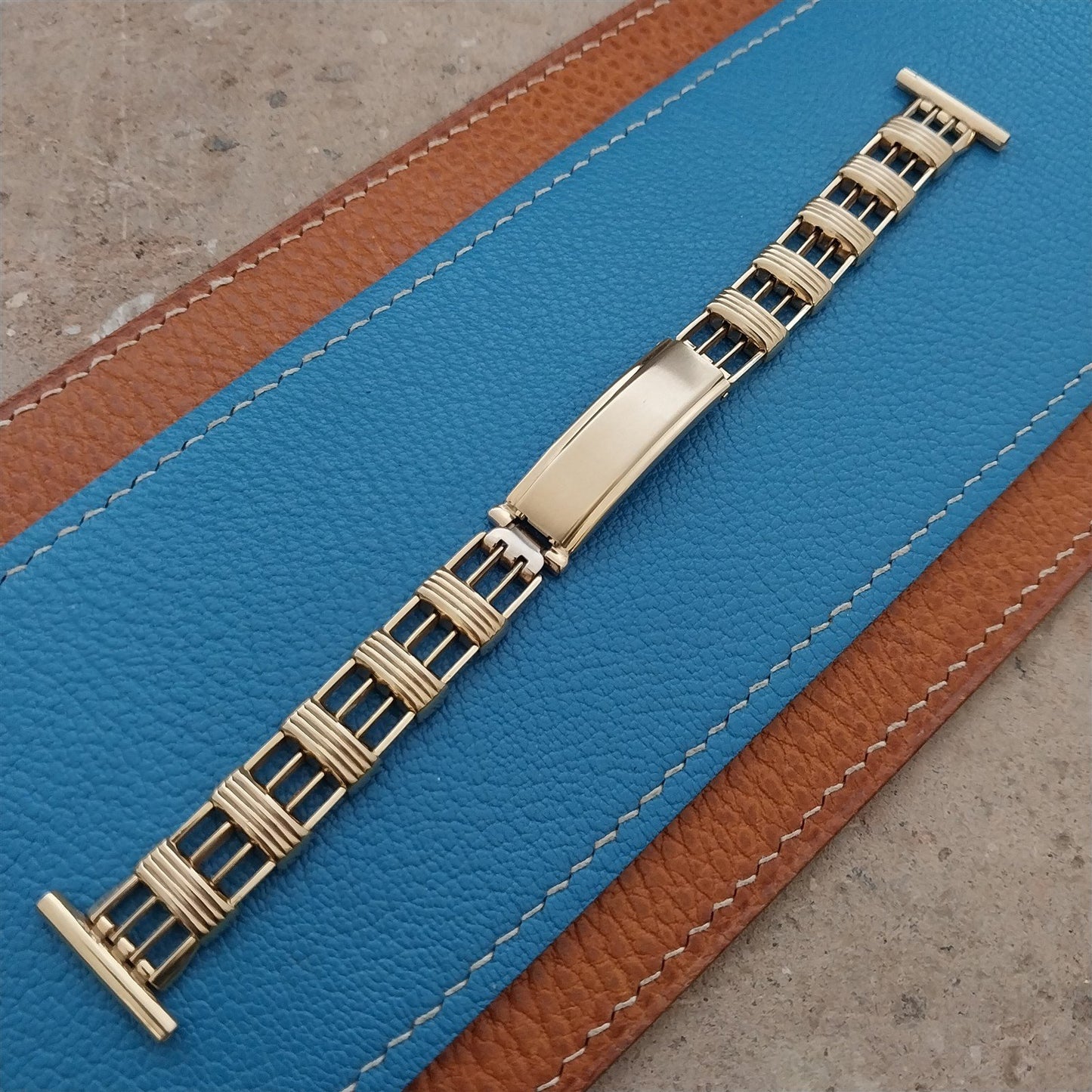 1940s Art Deco Kreisler Gold Filled 19mm 18mm 17mm Vintage Watch Band