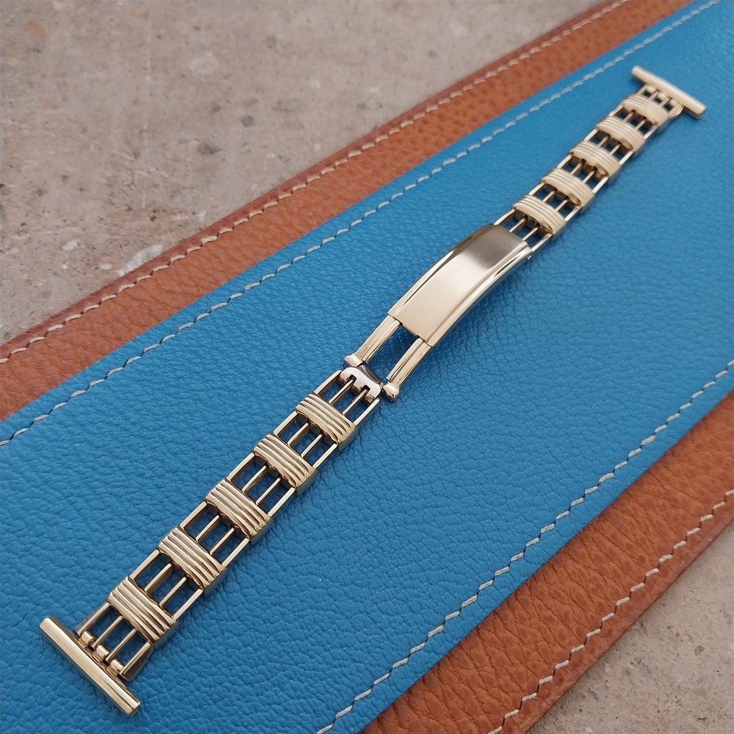 1940s Art Deco Kreisler Gold Filled 19mm 18mm 17mm Vintage Watch Band