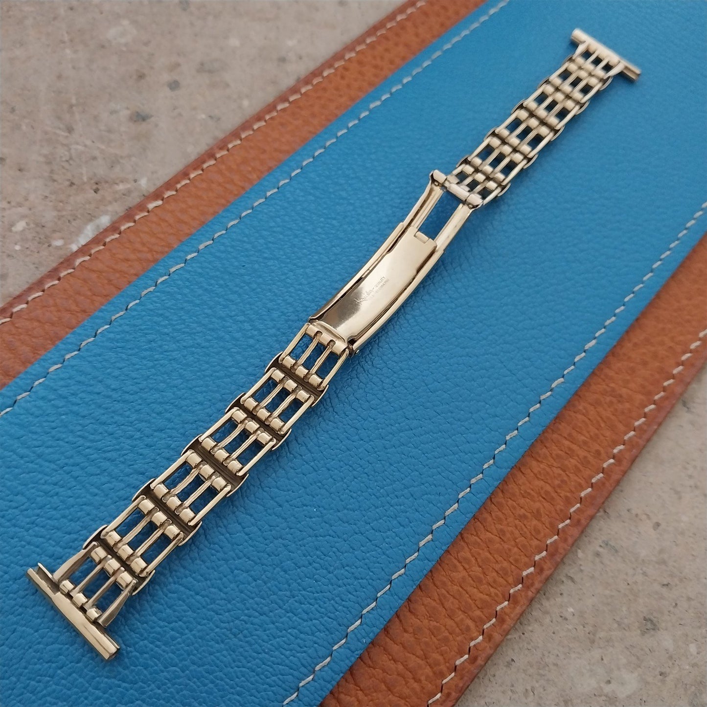 1940s Art Deco Kreisler Gold Filled 19mm 18mm 17mm Vintage Watch Band