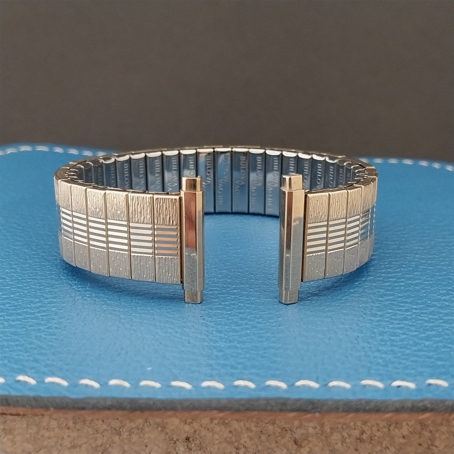 Vintage 1970s Bulova 10k Yellow Gold rgp Expansion nos Unused Watch Band