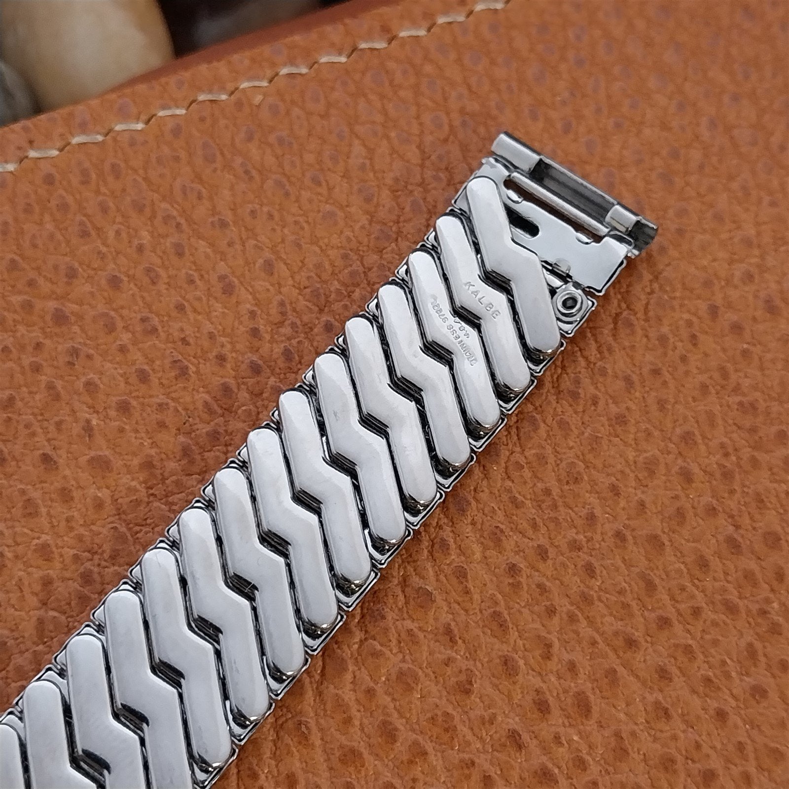 Stainless Steel Kalbe USA 16mm 5/8" nos Unused Expansion Vintage Watch Band
