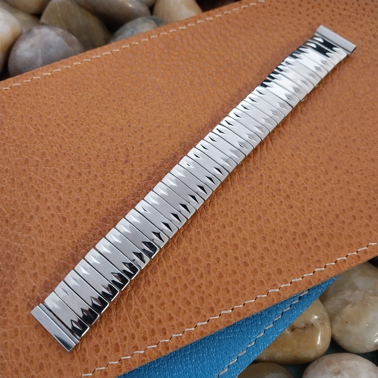 Stainless Steel Kalbe USA 16mm 5/8" nos Unused Expansion Vintage Watch Band