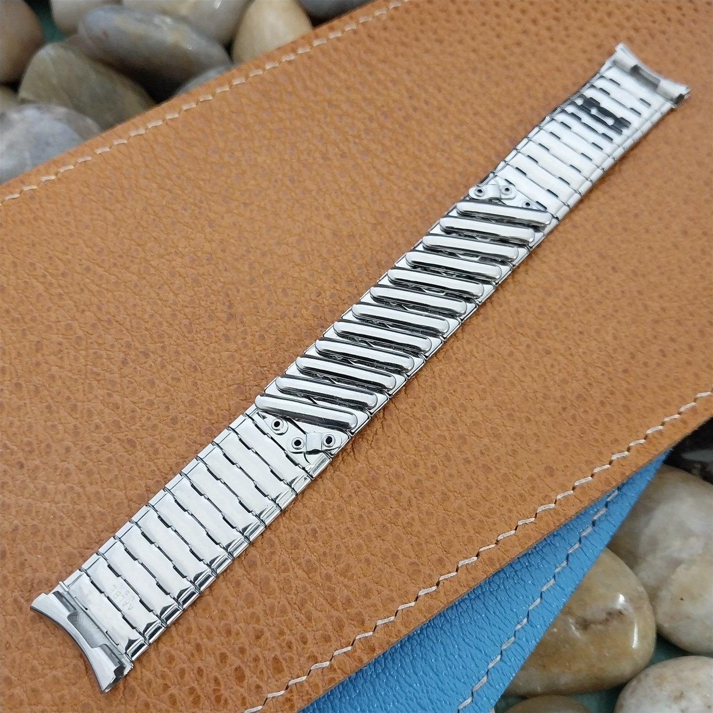 Stainless Steel Kalbe USA 17.2mm 11/16 nos Unused Expansion Vintage Watch Band