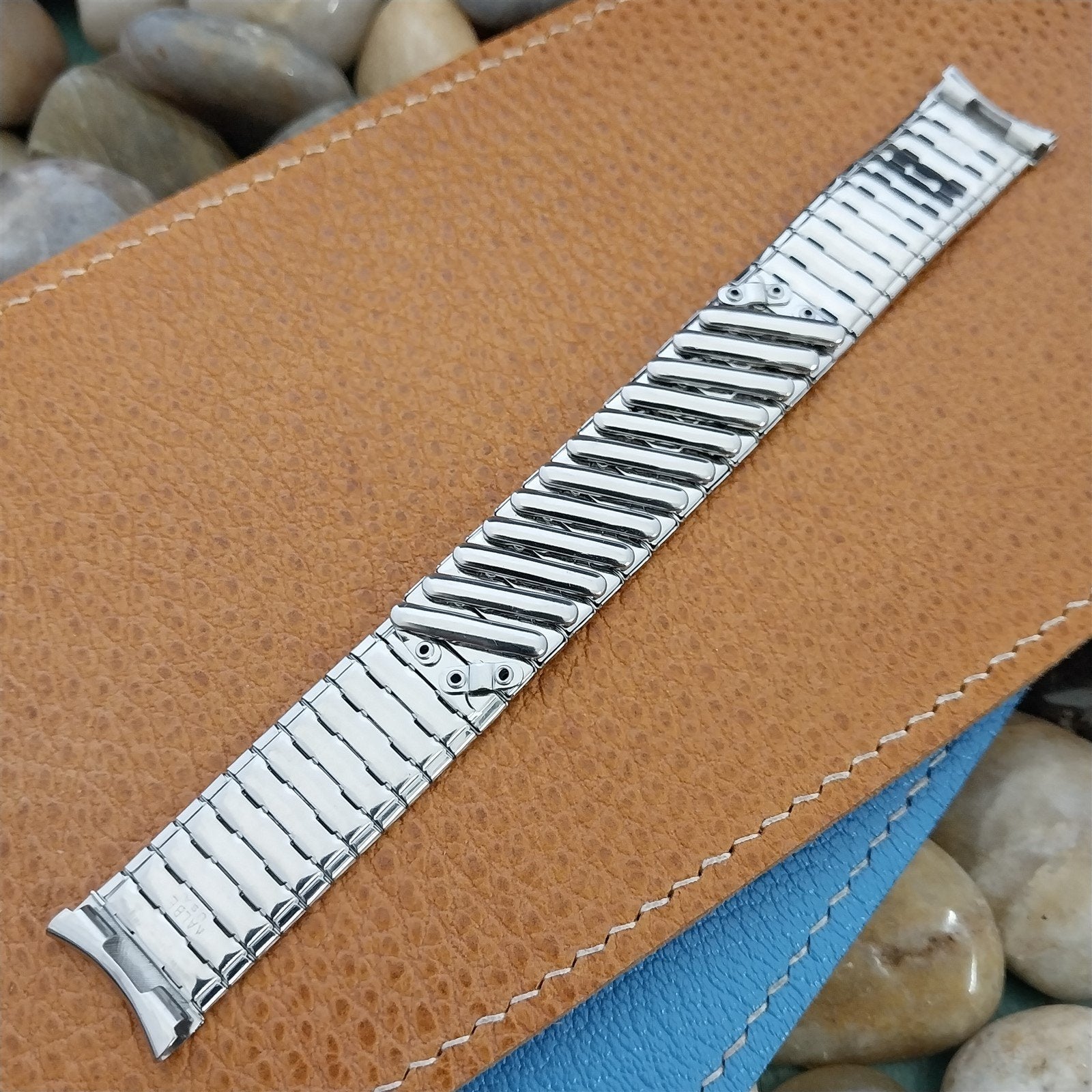 Stainless Steel Kalbe USA 17.2mm 11/16 nos Unused Expansion Vintage Watch Band