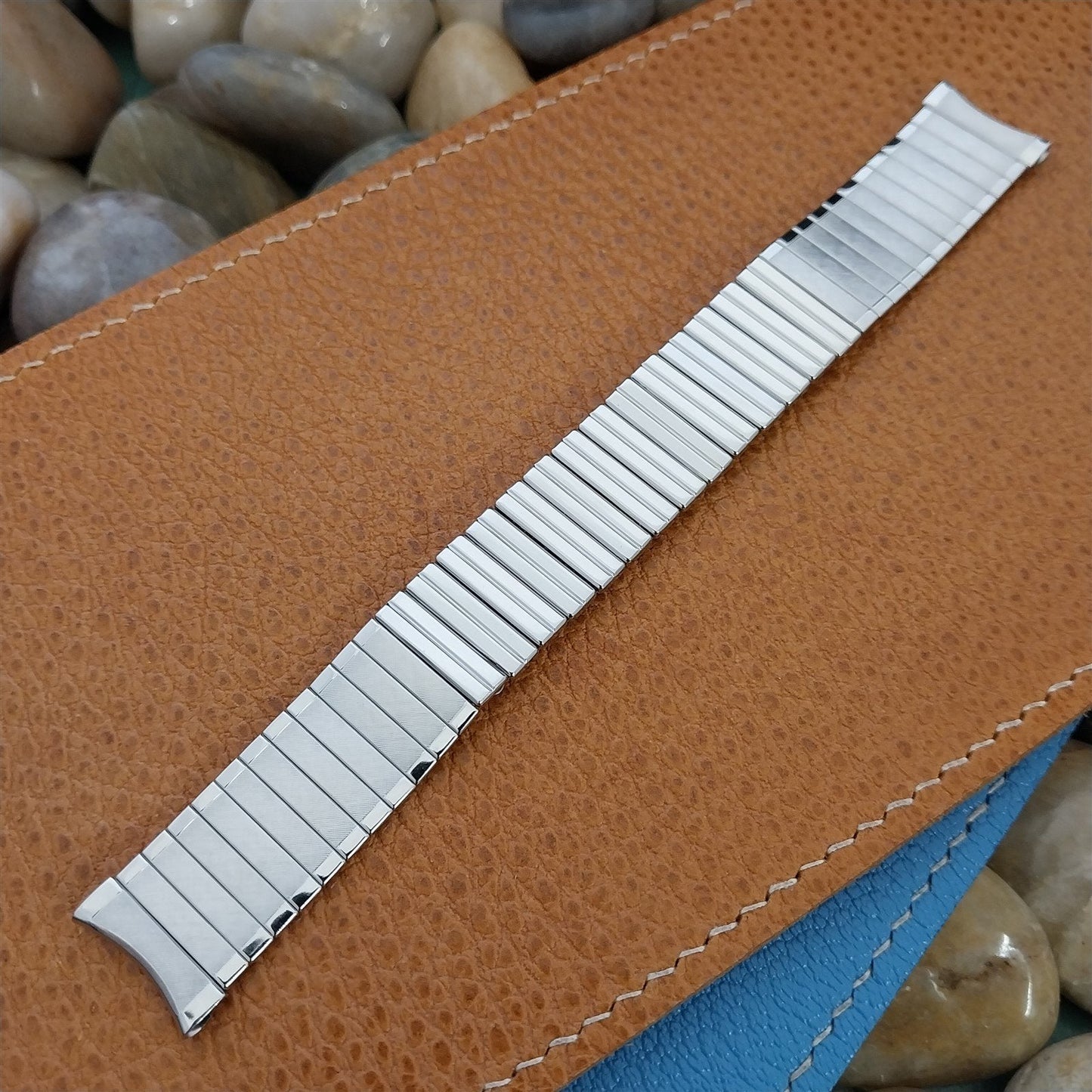 Stainless Steel Kalbe USA 17.2mm 11/16 nos Unused Expansion Vintage Watch Band