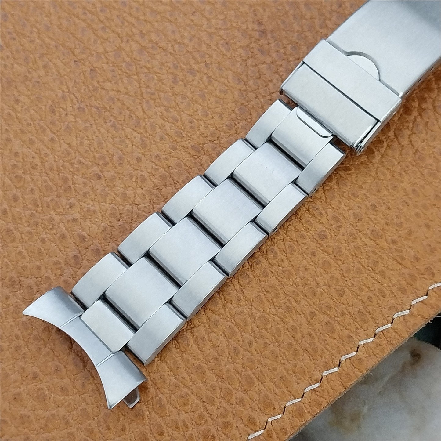 22mm Stainless Steel Solid Link Speidel Divers nos Vintage Watch Band