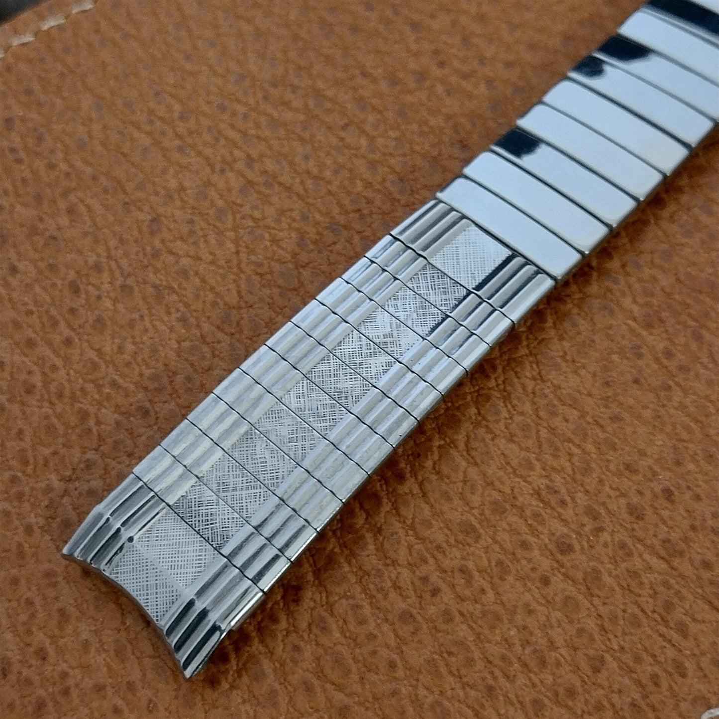 17.2mm Stainless Steel Prospect nos 1960s Vintage Watch Band