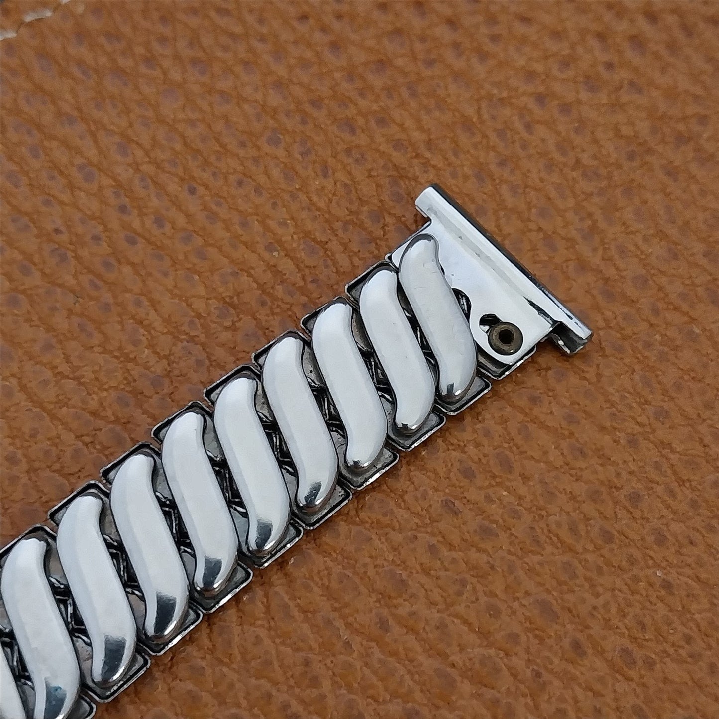 1940s Stainless Steel Classique USA Expansion nos Vintage Watch Band