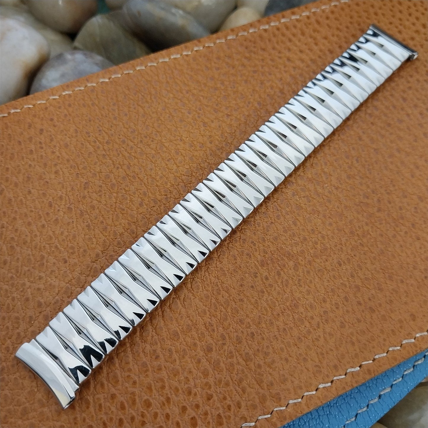 Stainless Steel Kalbe USA 17mm nos Unused Expansion Vintage Watch Band