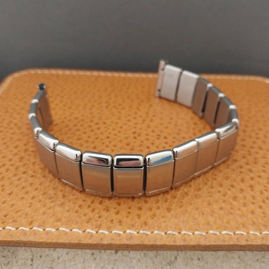 18mm Kiefer Cadman Long Stainless Steel nos Military Type Vintage Watch Band