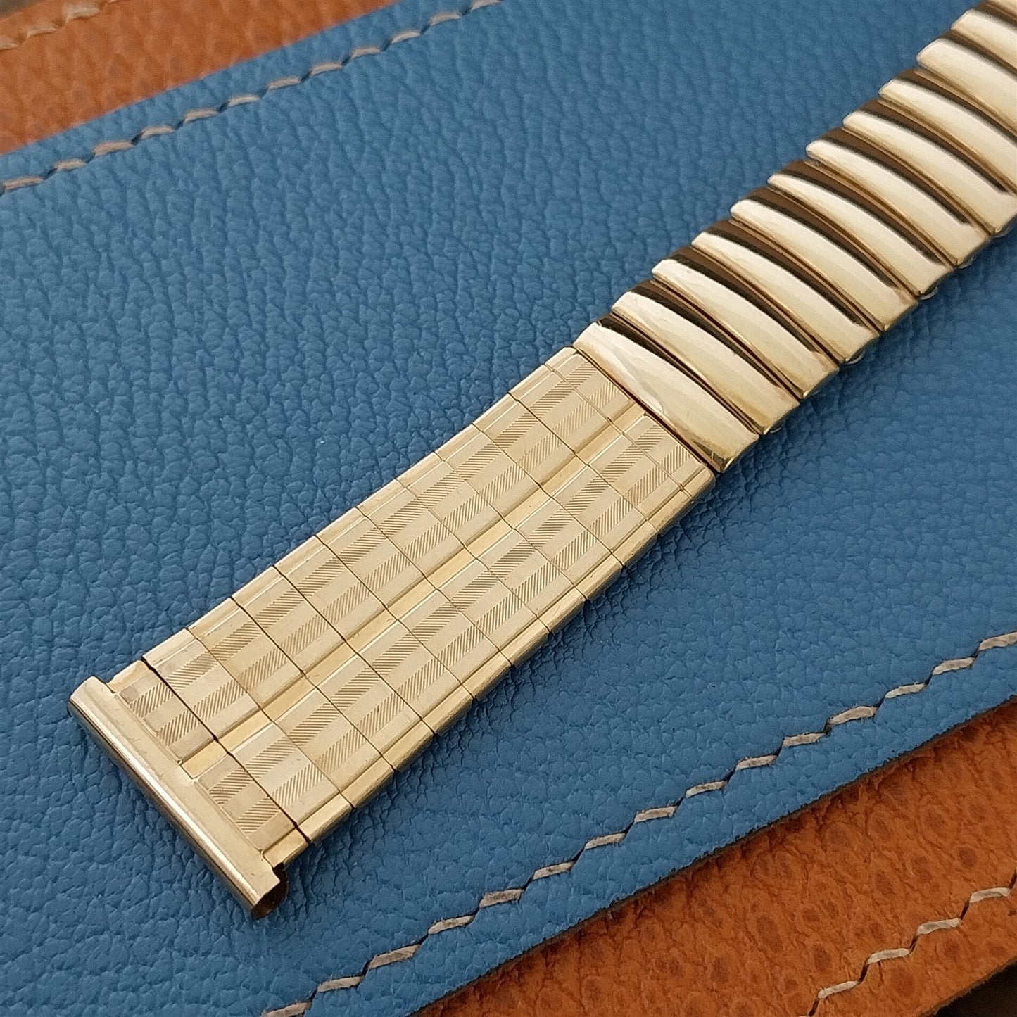 19mm 10k Gold-Filled Mira-Flex 1960s nos Vintage Watch Band 18mm 17.2mm