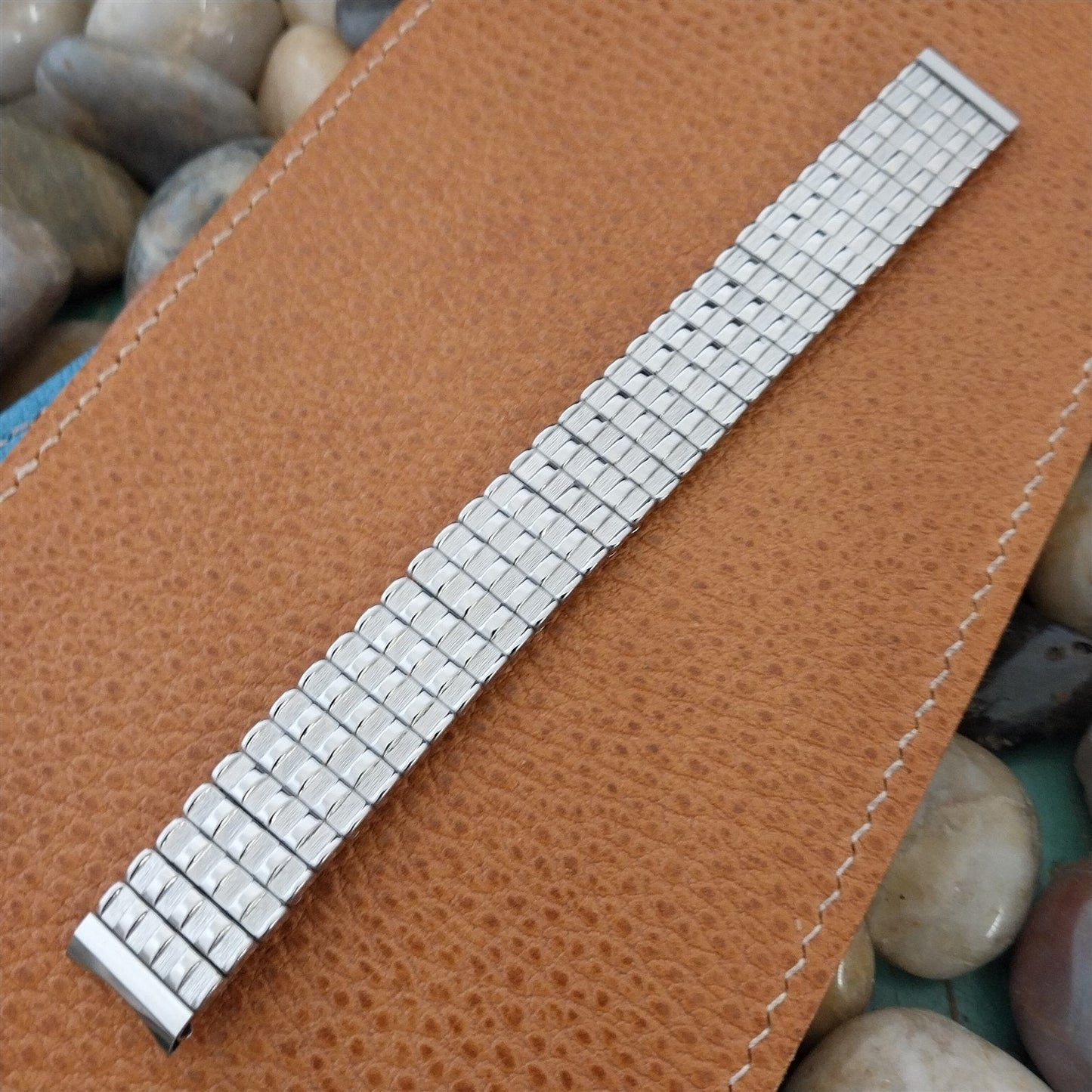 Baldwin Stainless Steel Expansion 5/8" Clasicc 1960s Vintage Watch Band